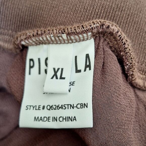 Pistola Pull On Slinky Cargo Pant Straight Leg Mocha Brown XL Trouser Unworn - Picture 6 of 14